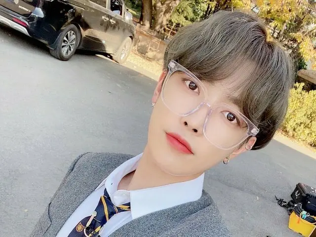 【T公式】ATEEZ、[ #ホンジュン]今日もファイト💪💪💪 #ATEEZ #ATEEZ