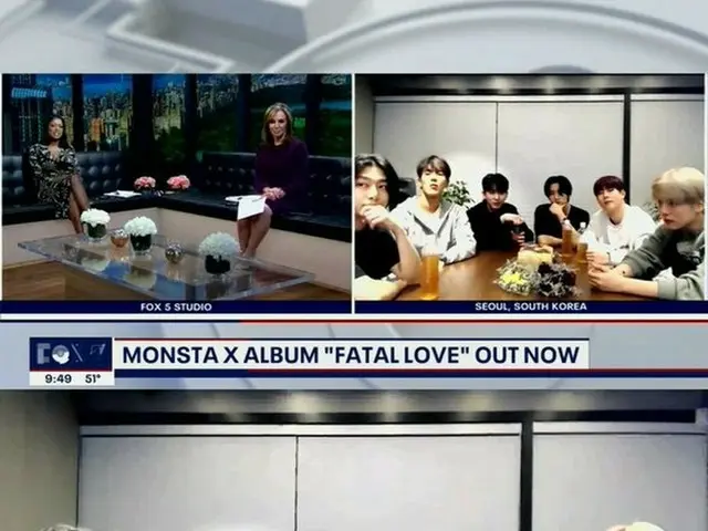MONSTA X、アメリカFOX5のトーク番組「Good Day New York」に出演
