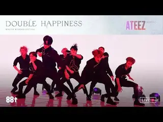 【T公式】ATEEZ、[🎬] ATEEZ phenomenal full performance at DOUBLE HAPPINESS ⠀ ⠀ #DOUBL