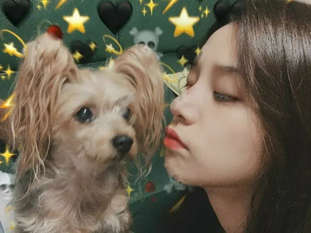 【t公式】LABOUM、[ #ソルビン]ラテ皆さん❣週末によく送ってください！  #LABOUM #LABOUM #SOLBIN