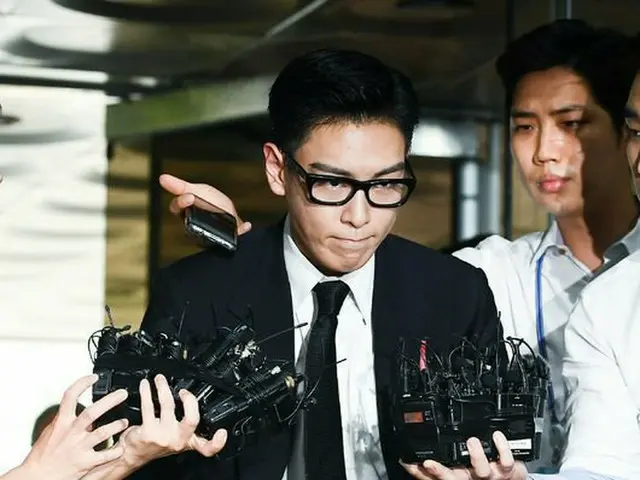 BIGBANG T.O.P、義務警察の資格はく奪。