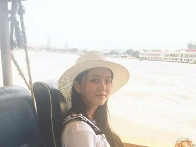 女優キム・ソヒョン、タイで休息中。