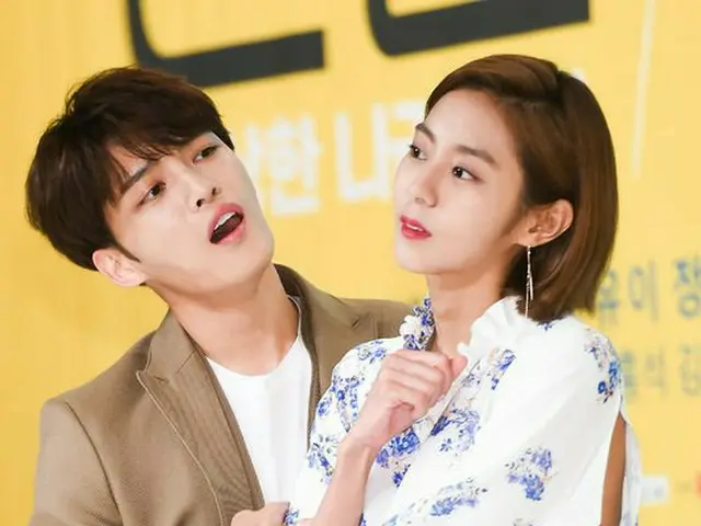 JYJ ジェジュン、元AFTERSCHOOL メンバーのユイがドラマ「マンホール－不思議な国のピル」制作発表会に出席。