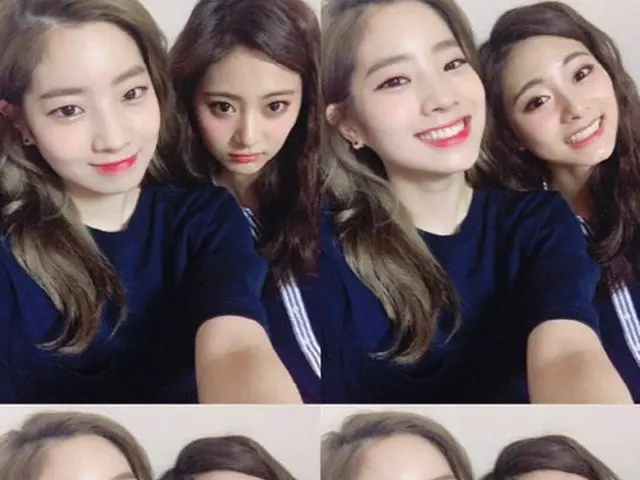 TWICE、公式SNSを更新。