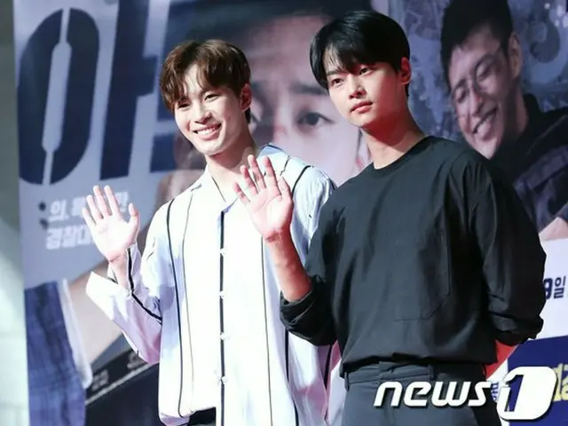 VIXX ホンビン＆エン、映画「青年警察」VIP試写会に出席。