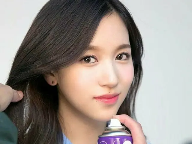 TWICE ミナ、CMメイキングを公開。