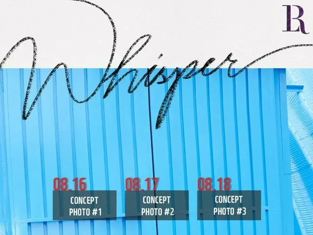 VIXX ユニットVIXX LR、2nd ミニアルバム「Whisper」の公開スケジュールを発表。