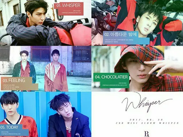 VIXX LR、2ndミニアルバム「Whisper」のハイライト メドレー映像公開。