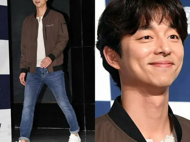 俳優コン・ユ、衣類ブランドのイベントに出席。