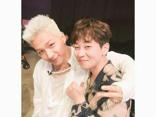 BIGBANG SOL、ラッパーのディンディンとツーショット。