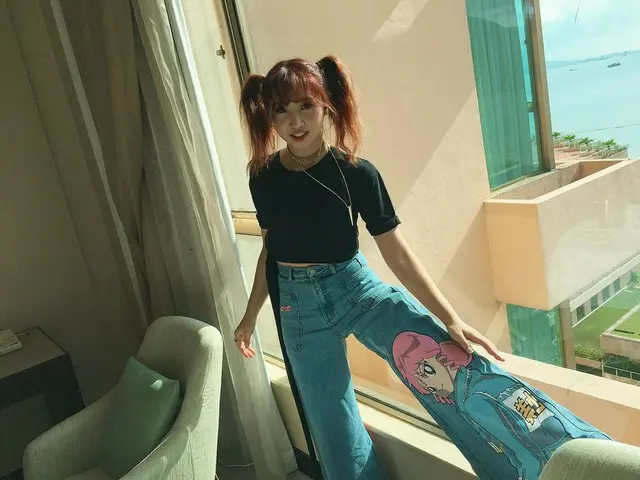 2NE1 出身MINZY、SNS更新。
