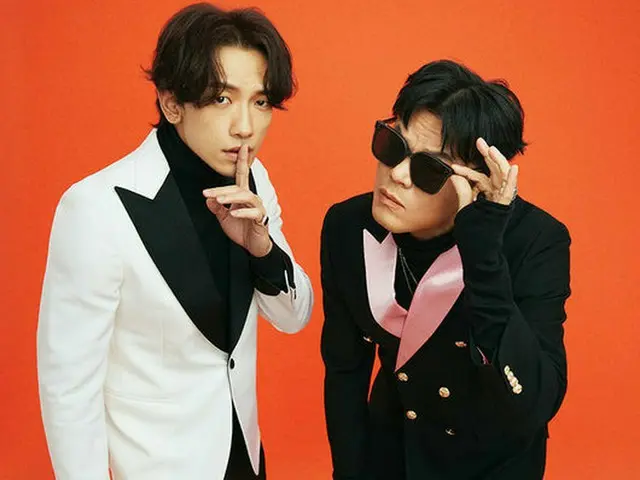 デュオ結成したJ.Y.Park(パク・チニョン) ＆ Rain(ピ)、画報公開