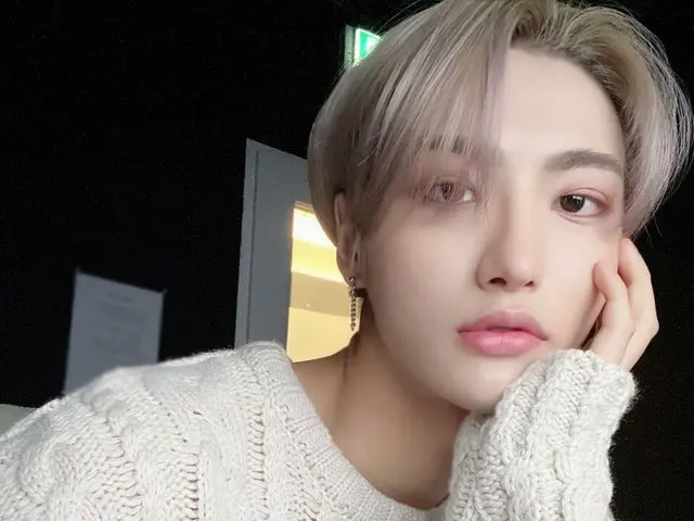 【T公式】ATEEZ、[ #ソンファ]モコモコニットの季節… というにはあまりにも寒いこの頃。