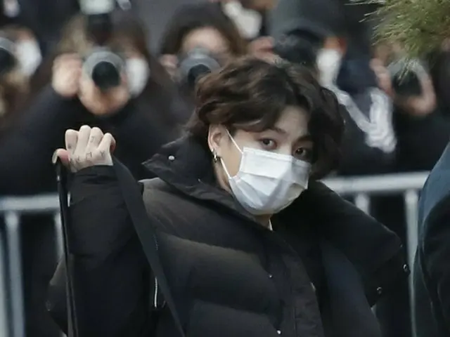 JUNG KOOK(BTS)、「KBS歌謡祭」のためKBSへ