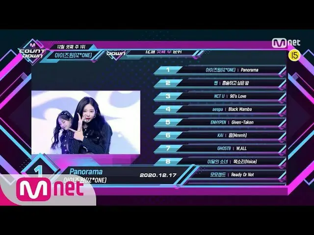 【公式mnk】What are the TOP10 Songs in 3rd week of December？ | MCOUNTDOWN_ _ EP.692 