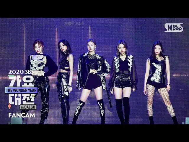 【公式sb1】【2020歌謡大祭典] ITZY「Not Shy」フルカム(ITZY_ _ Full Cam)│@ 2020 SBS Music Awards  
