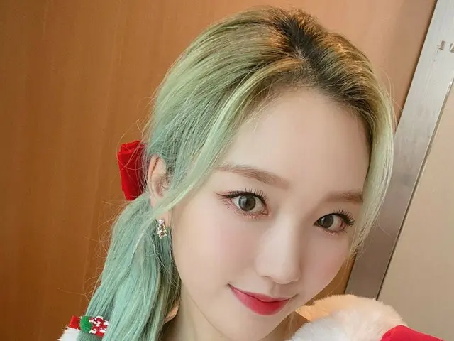 【t公式】今月の少女(Loona)、Merry Christmas with GoWon今回のクリスマスはホワイトクリスマスでしょうか？  #今月の少女(LOO