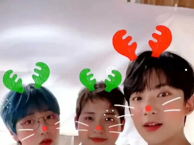 【JT公式】B1A4、RT _B1A4OFFICIAL：B1A4からクリスマスメッセージが到着しました  #B1A4