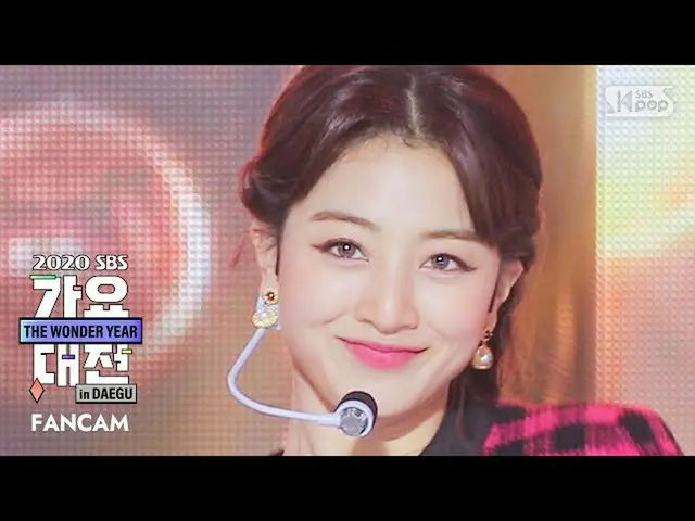 【公式sb1】【2020歌謡大祭典]TWICE_ ジヒョ」MORE＆MORE」(TWICE_ _ JIHYO FanCam)│@ 2020 SBS Music 