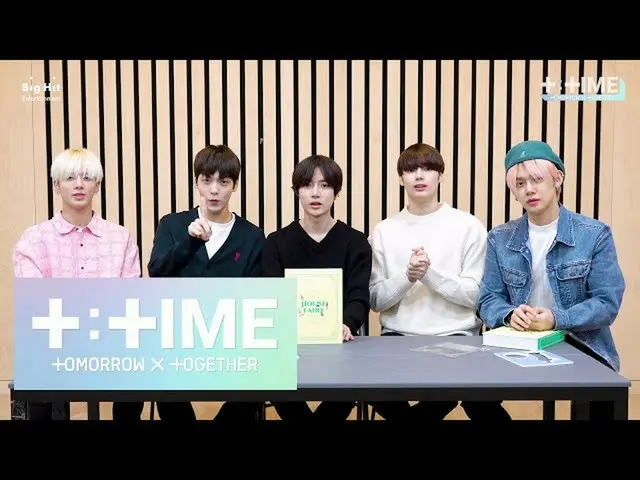 【公式】TXT、[T：TIME] 2021 新年のご挨拶ボックスを開けてみる -  TXT(TOMORROW X TOGETHER(TXT))  