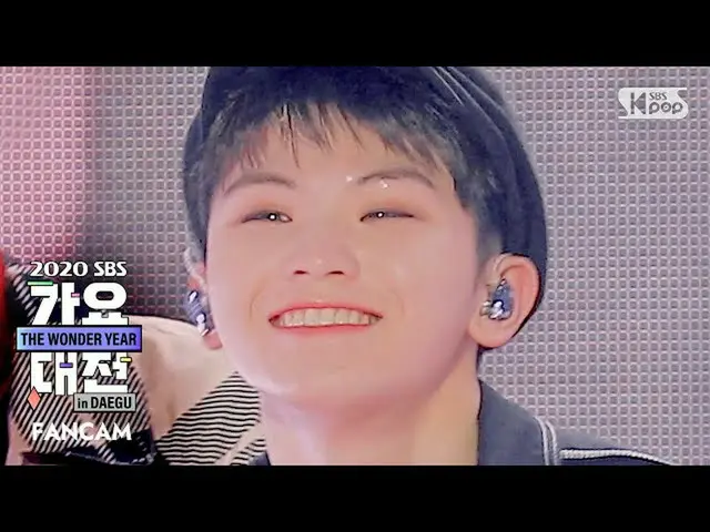 【公式sb1】【2020歌謡大祭典]SEVENTEEN_ 宇治」Left＆Right」フェイスカム(SEVENTEEN_ _ WOOZI FaceCam)│@ 