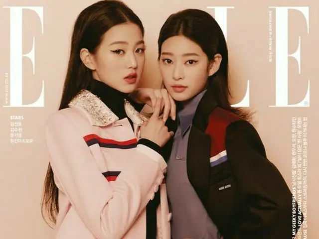 IZ*ONE ウォニョン＆ミンジュ、画報公開
