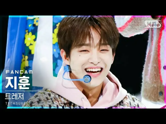 【公式sb1】【テレビ1列_]TREASURE_ _ ジフン「MYTREASURE_ _ _ 」(TREASURE_ _ _ JIHOON FanCam)│@ 