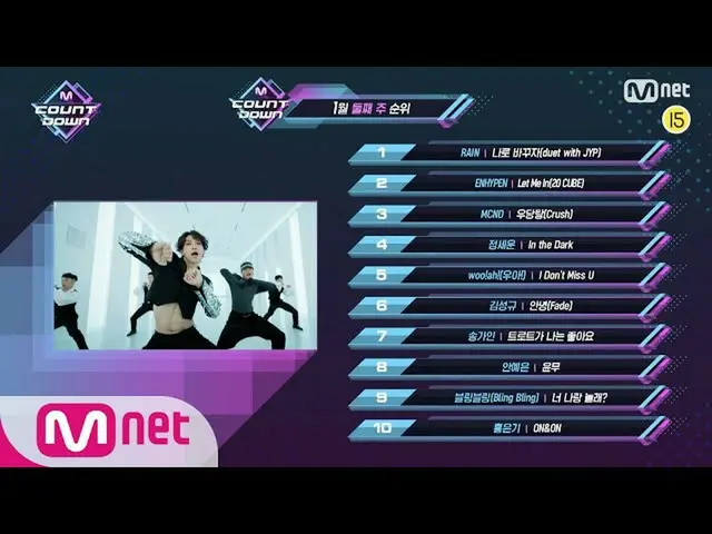 【公式mnk】1月第2週TOP10は誰？#MCOUNTDOWN_ | MCOUNTDOWN_ _ EP.694  