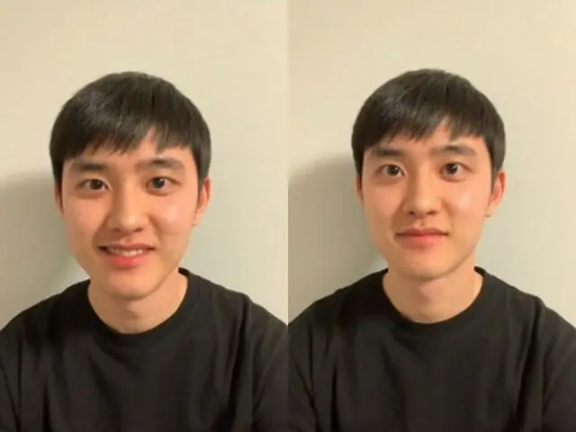 除隊したD.O.(EXO)、V LIVEでファンに挨拶