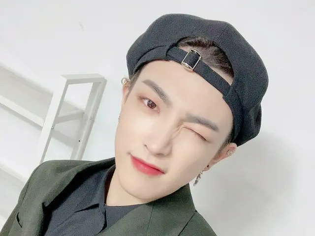 【T公式】ATEEZ、[ ホンジュン]今日も出勤...ファイト！