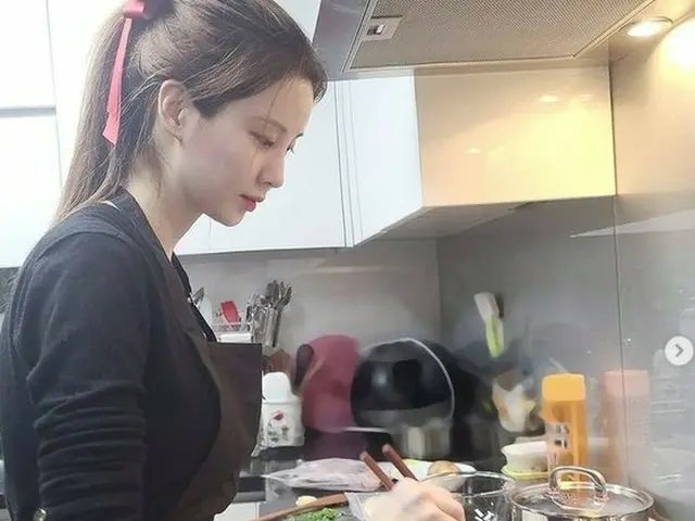 少女時代 の末っ子ソヒョン、料理の腕前を誇る