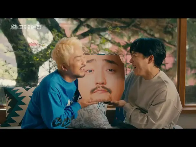 【韓国CM1】【 ユ・ビョンジェx キュソン兄さん]キュソン兄さん、ピザどう？  