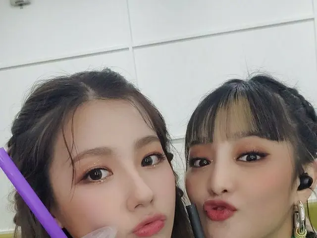 【t公式】(G)I-DLE_、[ #ミンニ]家畜🥸👅ハッピー面デイ🍝🥳無関心はみ出PLEASE🙏🏻🙄ギフトギダル😬⏰  