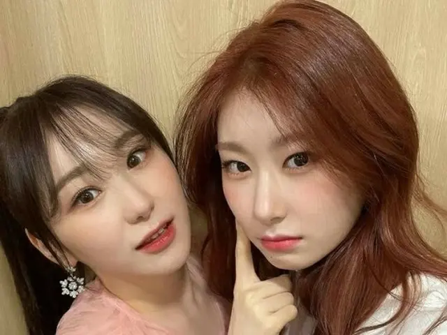 IZ*ONE チェヨンと妹のITZY チェリョンの仲良しツーショットが話題
