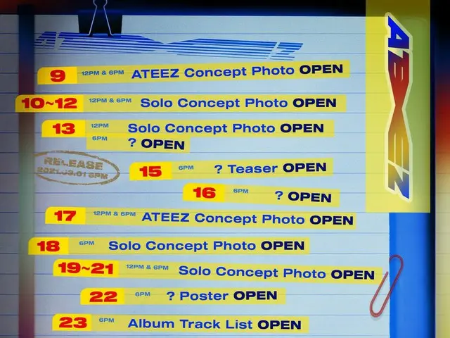 【T公式】ATEEZ、[📷] ATEEZ ZERO：FEVER Part.2 Promotion Map ⠀ ALBUM RELEASE 2021. 3.1