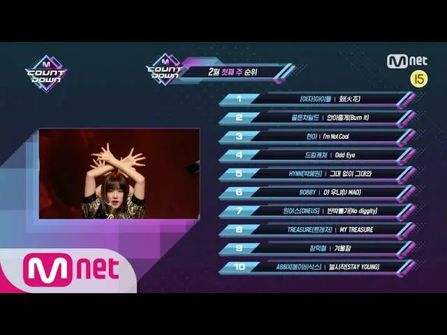 【公式mnk】What are the TOP10 Songs in 1st week of February？ #MCOUNTDOWN_ | MCOUNTDO