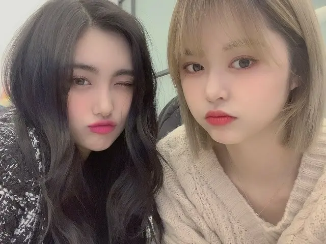 【t公式】EVERGLOW、[ #理由]久しぶりにユリダミー😘