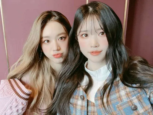 【t公式】fromis_9、[💌 #fromis_9] #ファントムシンガーオールスター現場応援団💕  #ハヨン🍑 #ギュリ🍊とした夜いかがでした〜？フ