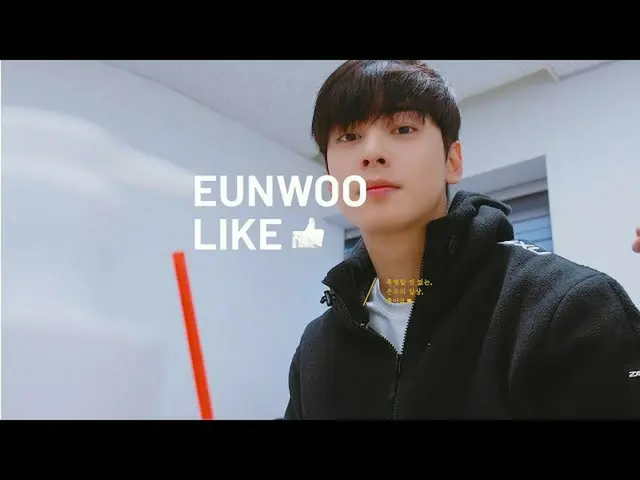 【公式】ASTRO、EUNWOOLIKE👍🏻「グッバイチャスホ」  