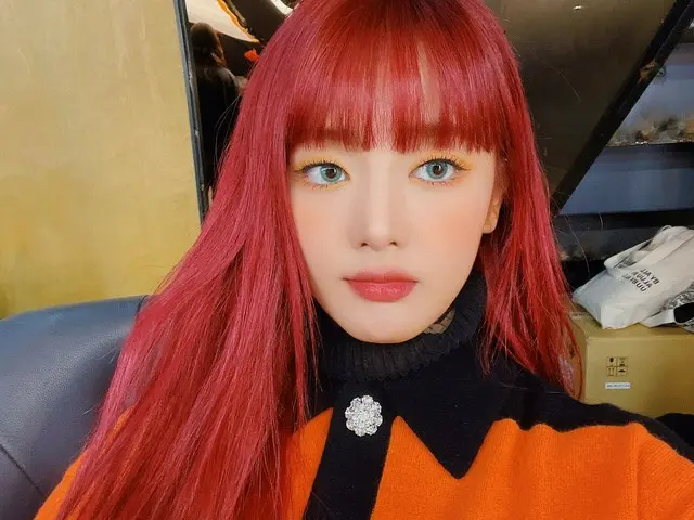 【t公式】(G)I-DLE_、[ #ミンニ]🥰😉😗見たい〜  