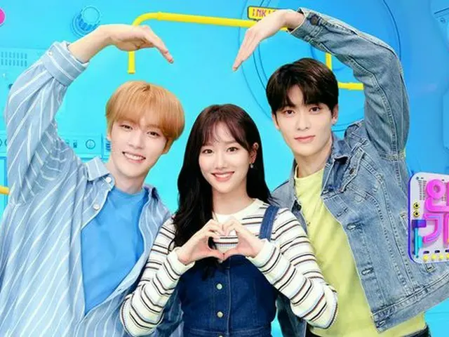 ミニョク(MONSTA X)＆ナウン(April)＆ジェヒョン(NCT_)、2/28で「人気歌謡」のMCを卒業