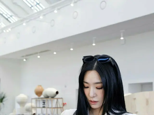 ティファニー(少女時代)、24日オープンのTamburins新店舗(シンサ洞)を訪問。
