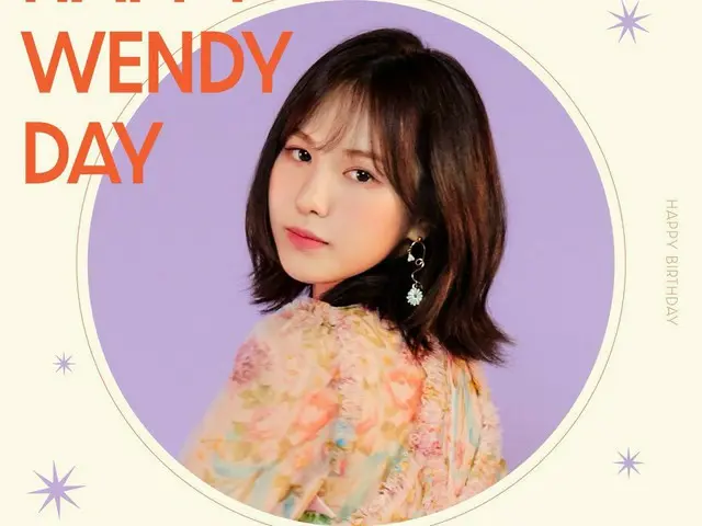 【t公式】RED VELVET、 #HappyWENDYDay💙 #Red Velvet #RedVelvet #ウェンディ#WENDY