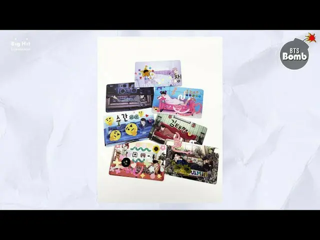 【公式】防弾少年団、[BANGTAN BOMB] Decorating Our Photo Cards  -  BTS(BTS(防弾少年団))  