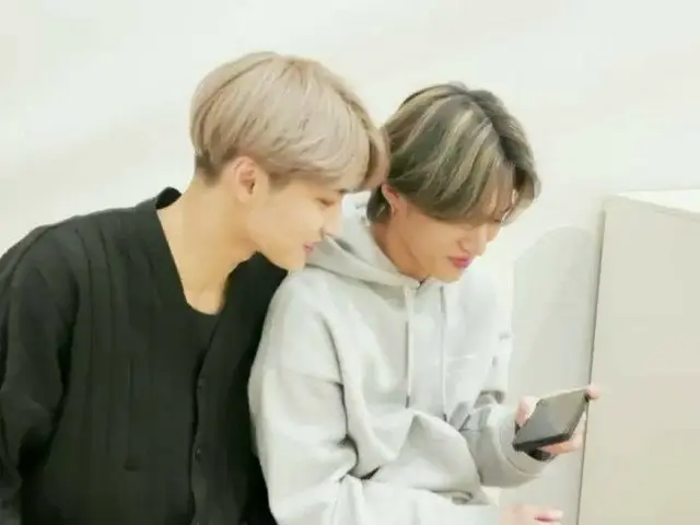 【T公式】ATEEZ、[🎬]ウヨンがのヒーリングタイム😊スケジュール合間をぬって、ハードウヨンがチェンギョボは映像は？ (With化)🙄 #ATEEZ #