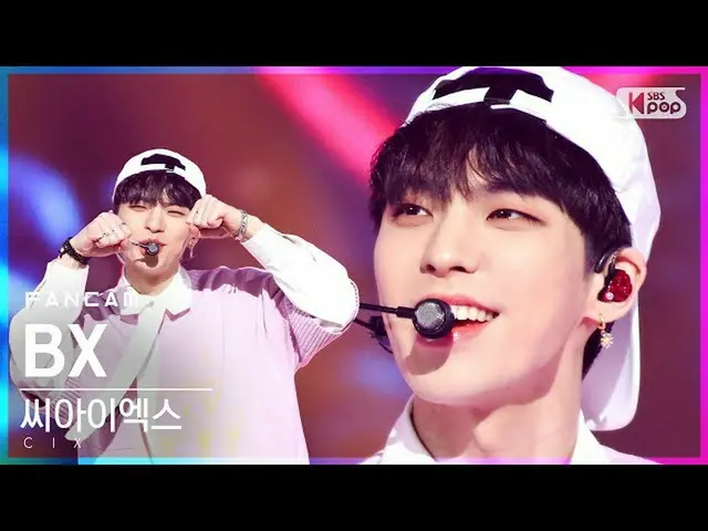 【公式sb1】【テレビ1列_]CIX_ 非Xの「Cinema」(CIX_ _ BX FanCam)│@ SBS 人気歌謡_2021.02.21