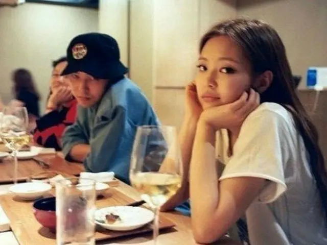 昨日、交際報道が流れたG-DRAGON(BIGBANG) とJENNIE(BLACKPINK)