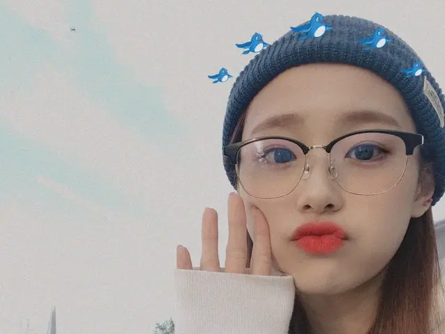 【t公式】今月の少女(Loona)、[ #中央/ #Chuu]過去のビーニー+チューンですwwwwㅋㅎㅎ照らしですか？🙈💞今日のチューン千曲：コトジャムプロ