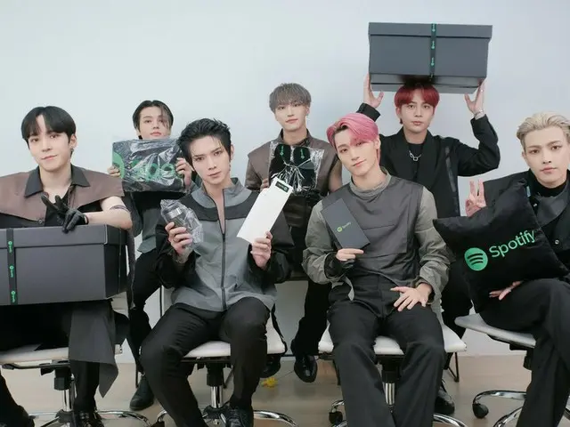 【T公式】ATEEZ、[📷] Thank you for the gifts Spotify💝 #スポーティパイから驚き😍 ⠀ Stream#Firewo