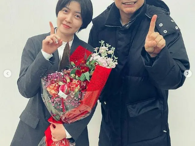 香取慎吾、女優シム・ウンギョン とのツーショット写真を公開